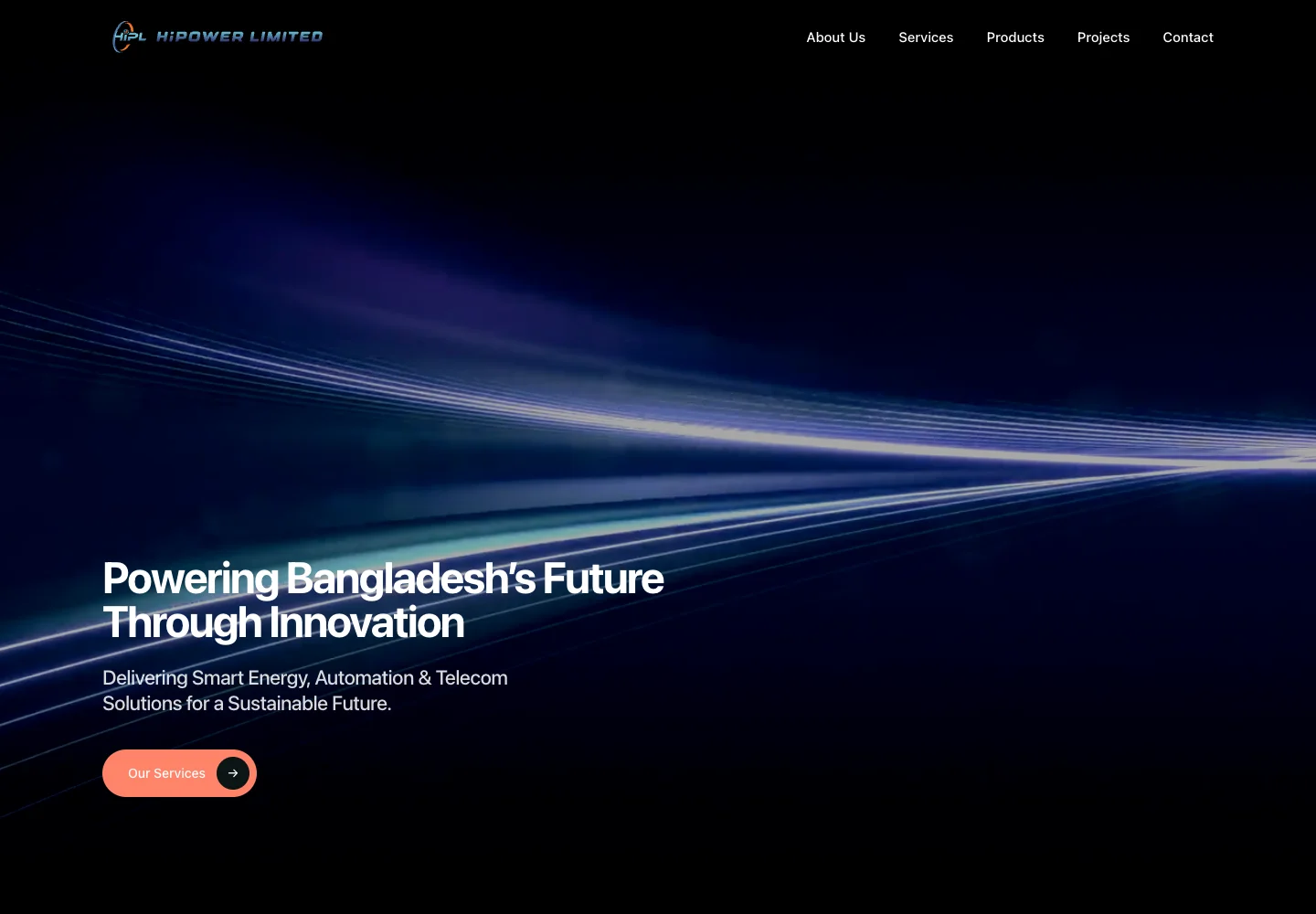 HiPower Limited website built by Umber